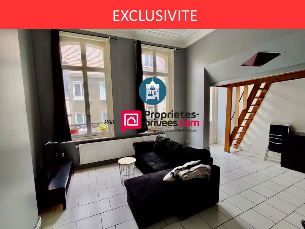 Achat appartement 1 pièce(s) Boulogne-sur-Mer