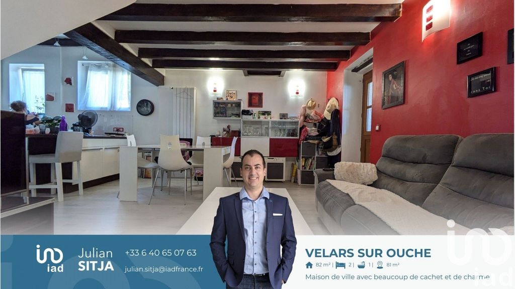 Achat maison à vendre 2 chambres 82 m² - Velars-sur-Ouche