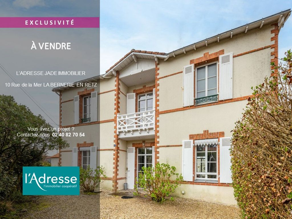 Achat maison à vendre 4 chambres 130 m² - La Bernerie-en-Retz