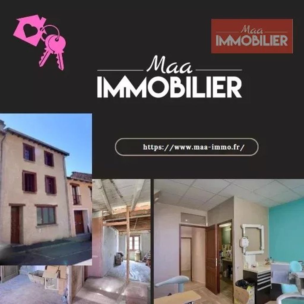 Achat maison à vendre 4 chambres 117 m² - Beauzac