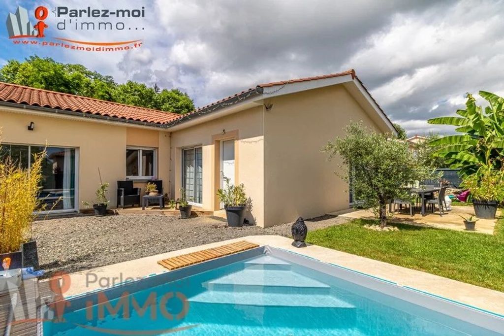 Achat maison à vendre 4 chambres 126 m² - Val d'Oingt