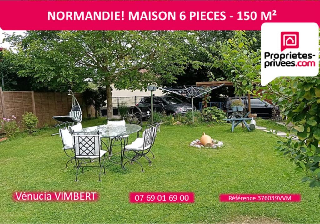 Achat maison à vendre 4 chambres 150 m² - Martainville-Épreville