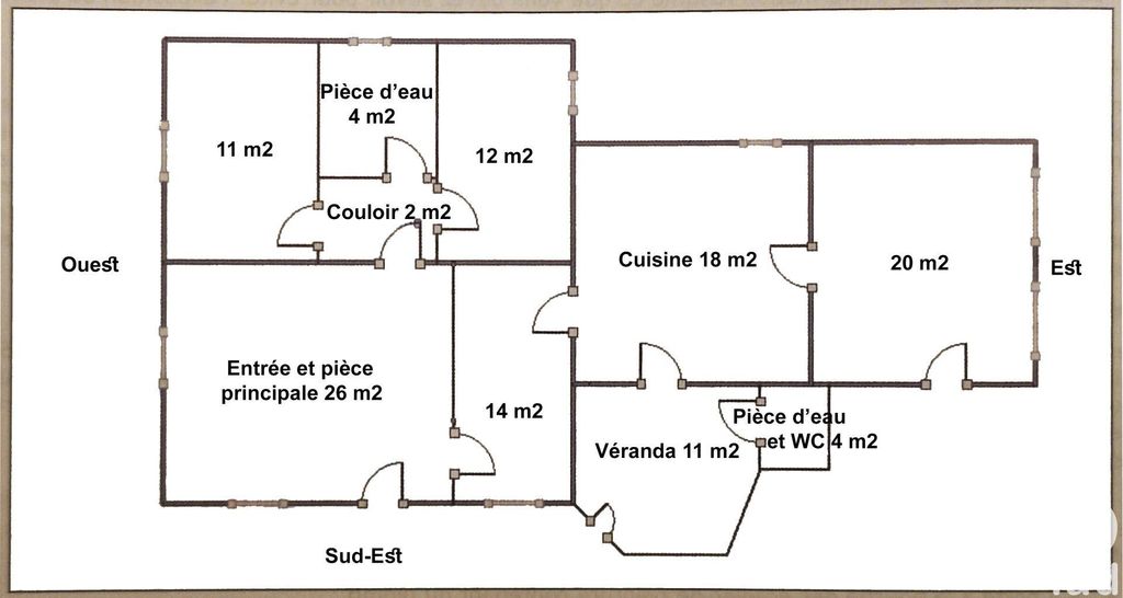 Achat appartement 5 pièce(s) Florac-Trois-Rivières