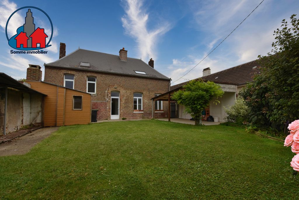 Achat maison à vendre 4 chambres 155 m² - Saint-Léger-lès-Domart