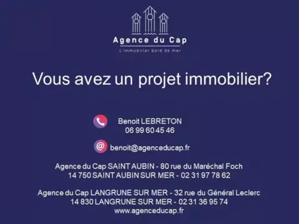 Achat appartement 3 pièce(s) Langrune-sur-Mer