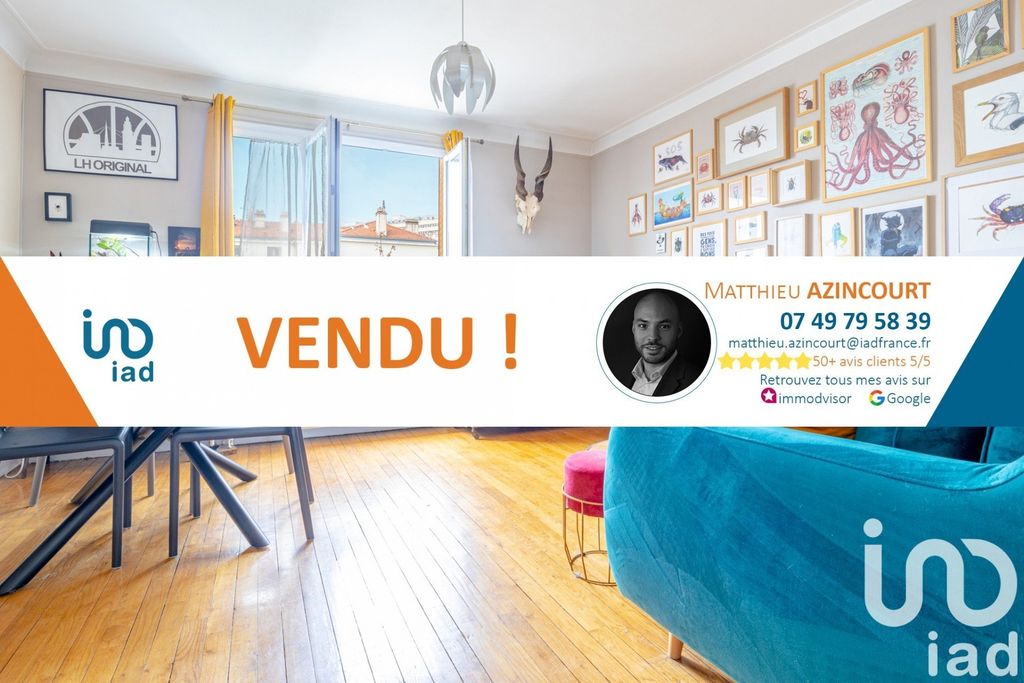 Achat appartement à vendre 3 pièces 54 m² - Créteil