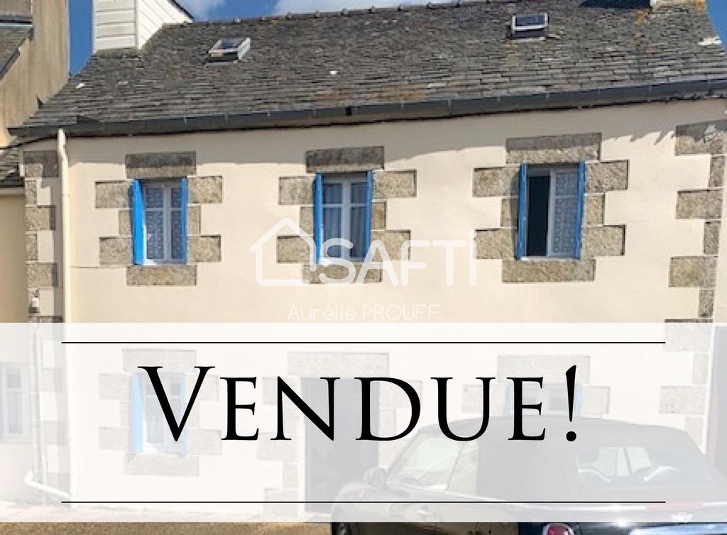 Achat maison à vendre 2 chambres 58 m² - Le Cloître-Saint-Thégonnec