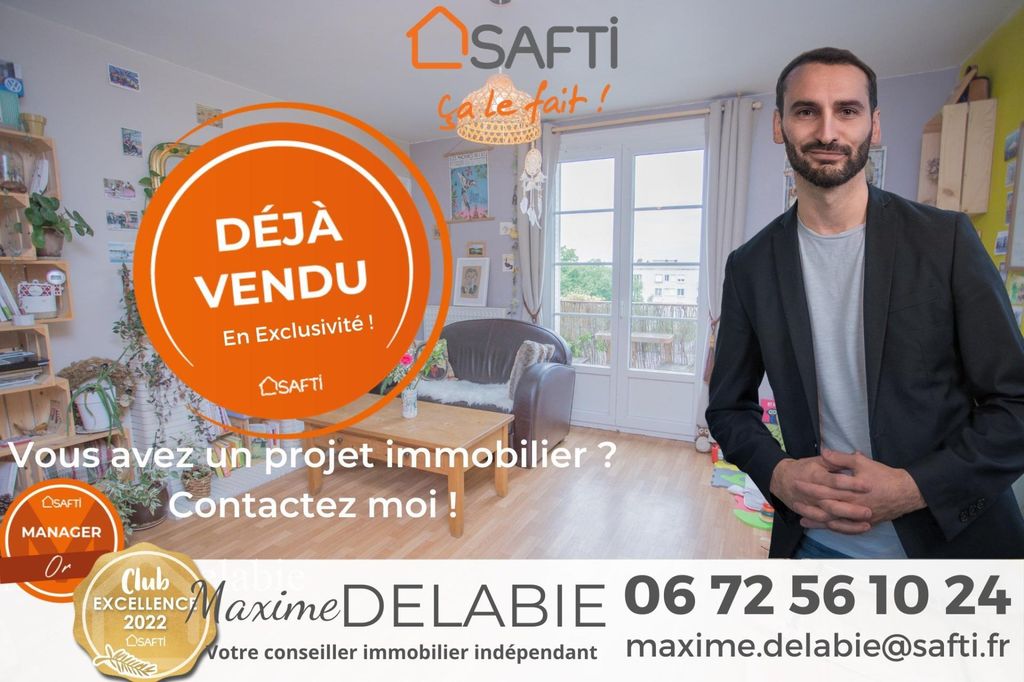 Achat appartement à vendre 4 pièces 58 m² - Le Mans