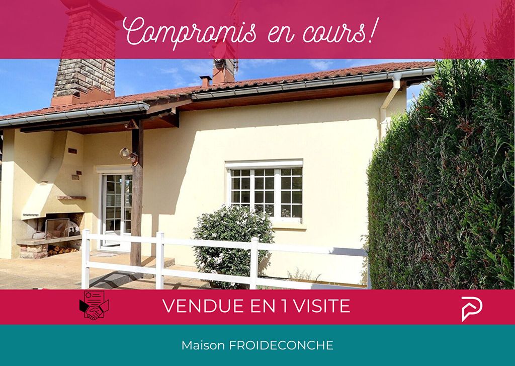 Achat maison à vendre 4 chambres 165 m² - Froideconche