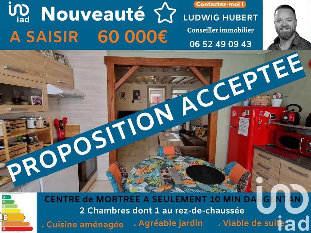 Achat maison à vendre 3 chambres 65 m² - Mortrée