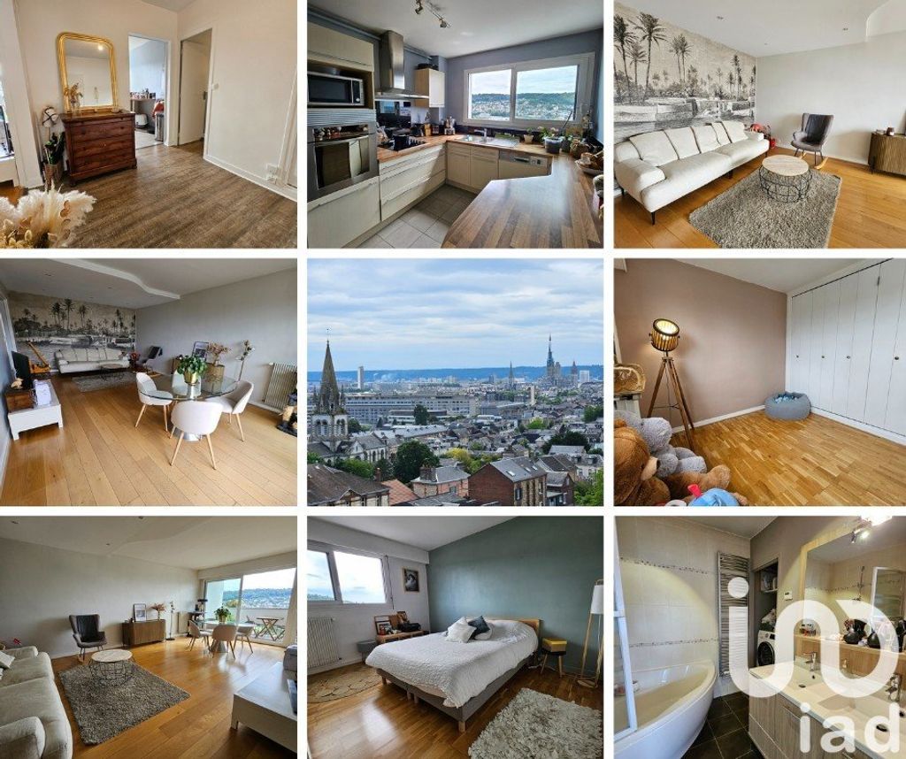 Achat appartement à vendre 4 pièces 89 m² - Rouen