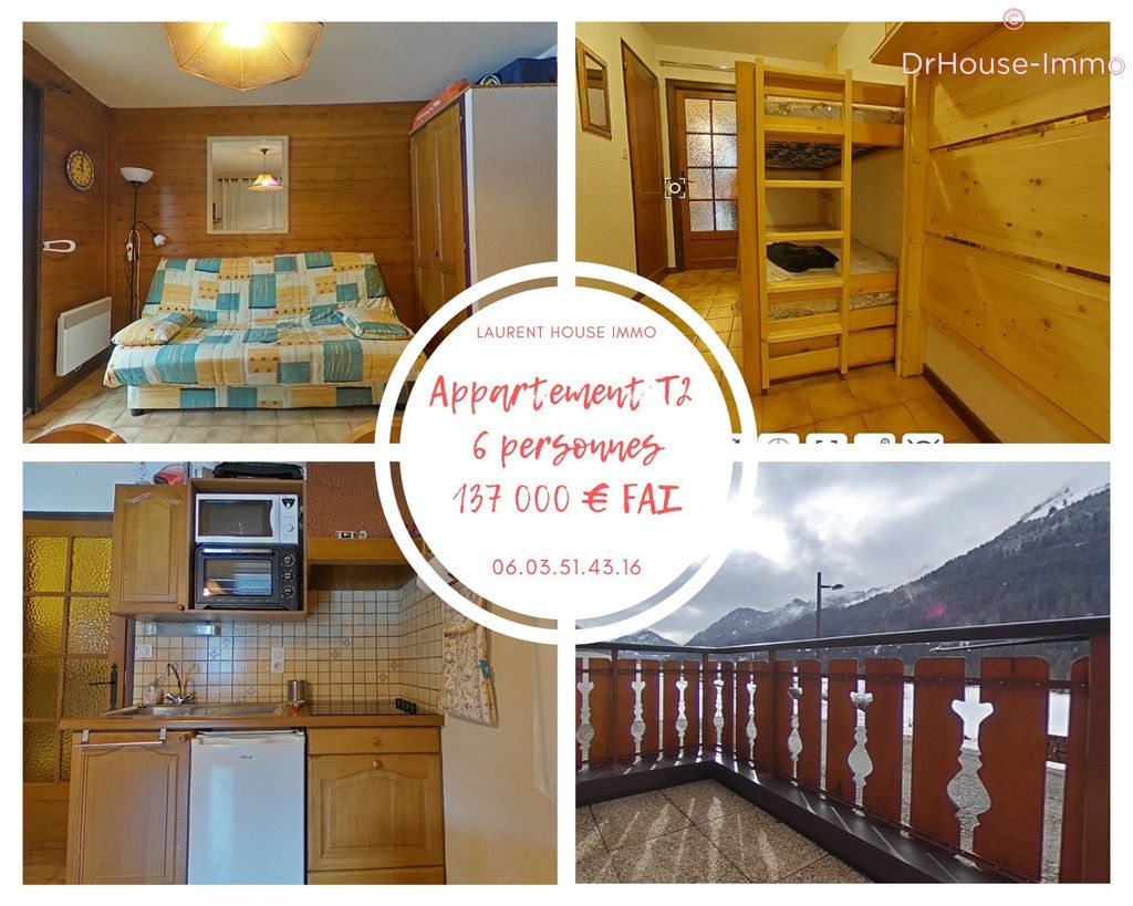 Achat appartement à vendre 3 pièces 25 m² - La Chapelle-d'Abondance