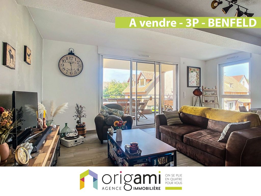 Achat appartement à vendre 3 pièces 69 m² - Benfeld