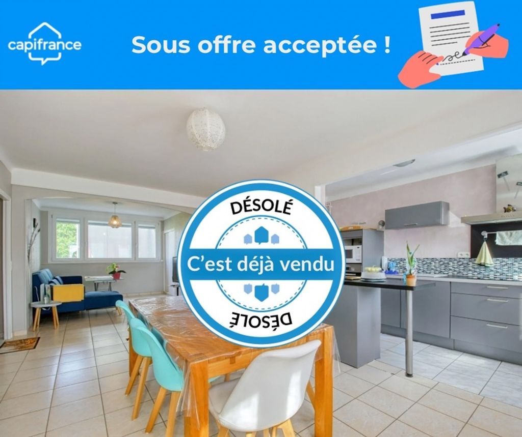 Achat appartement à vendre 4 pièces 70 m² - Vandœuvre-lès-Nancy