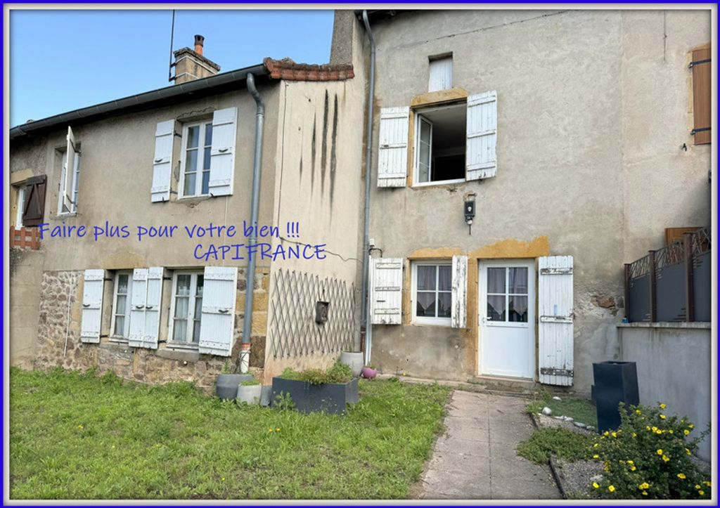 Achat maison à vendre 3 chambres 104 m² - La Clayette