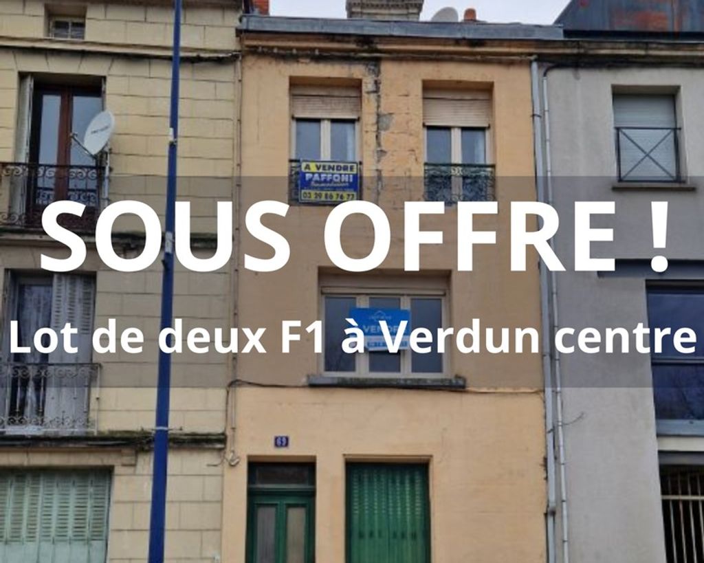 Achat studio à vendre 28 m² - Verdun