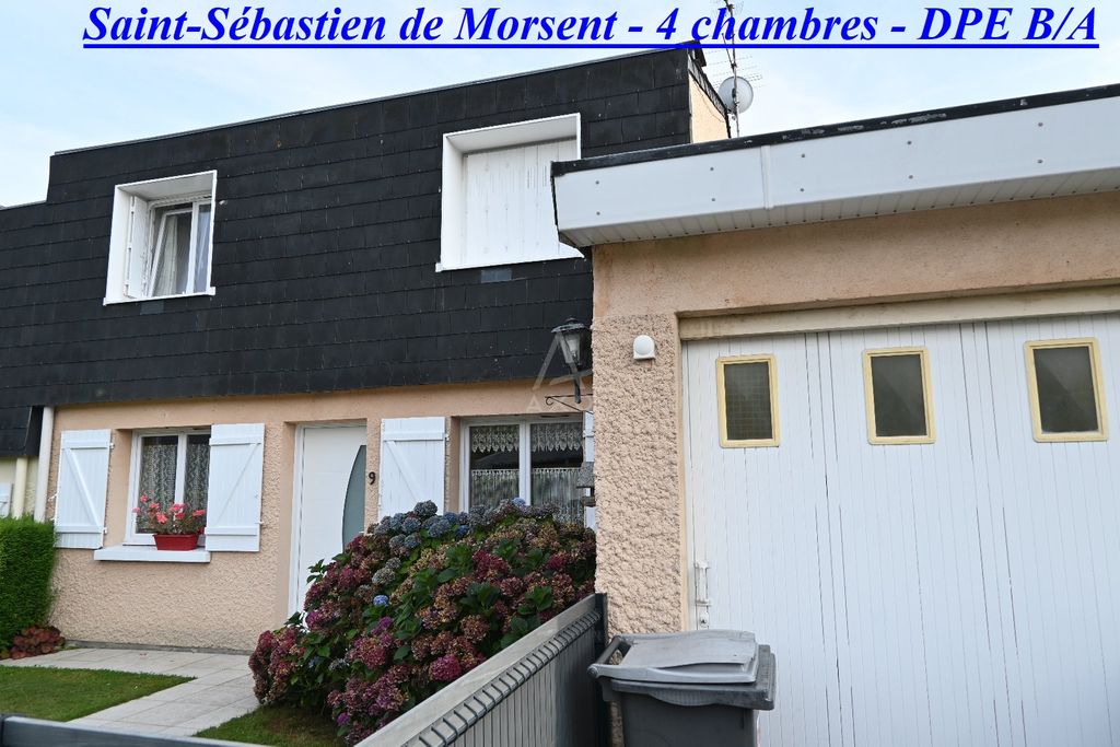 Achat maison à vendre 4 chambres 108 m² - Saint-Sébastien-de-Morsent