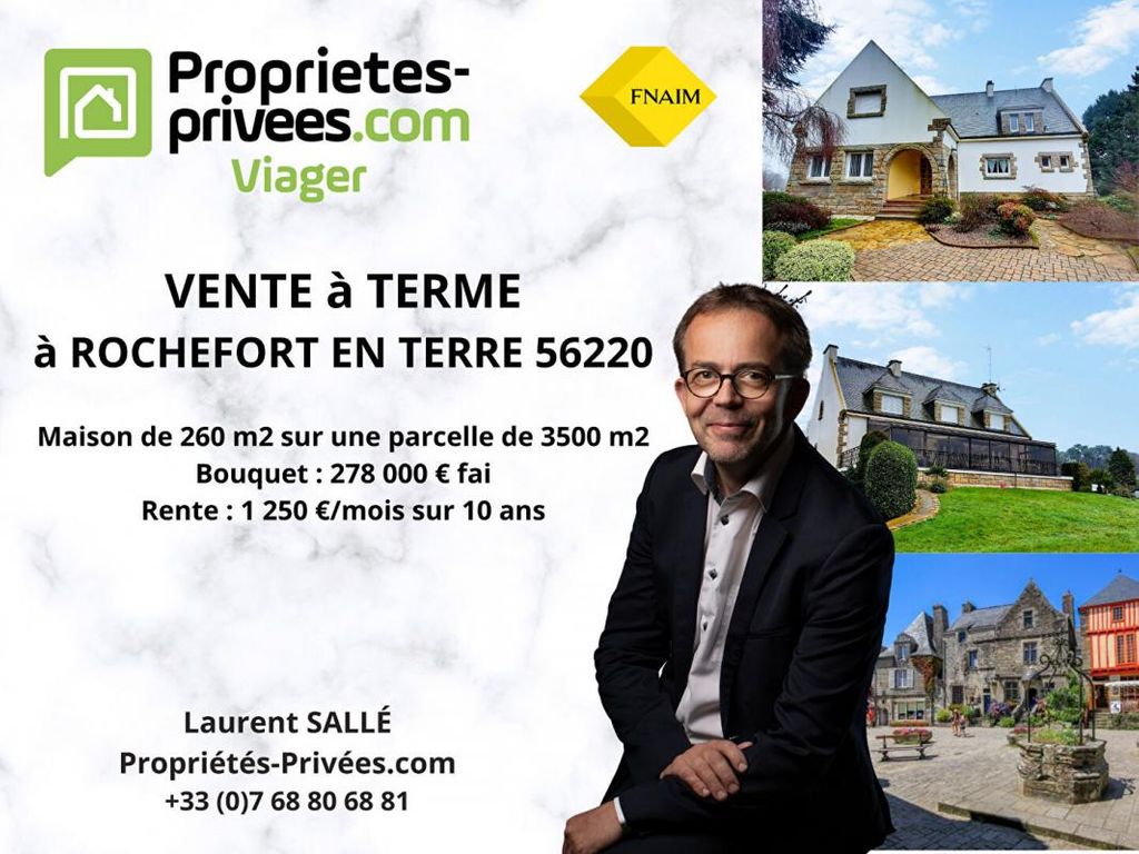 Achat maison à vendre 5 chambres 260 m² - Rochefort-en-Terre