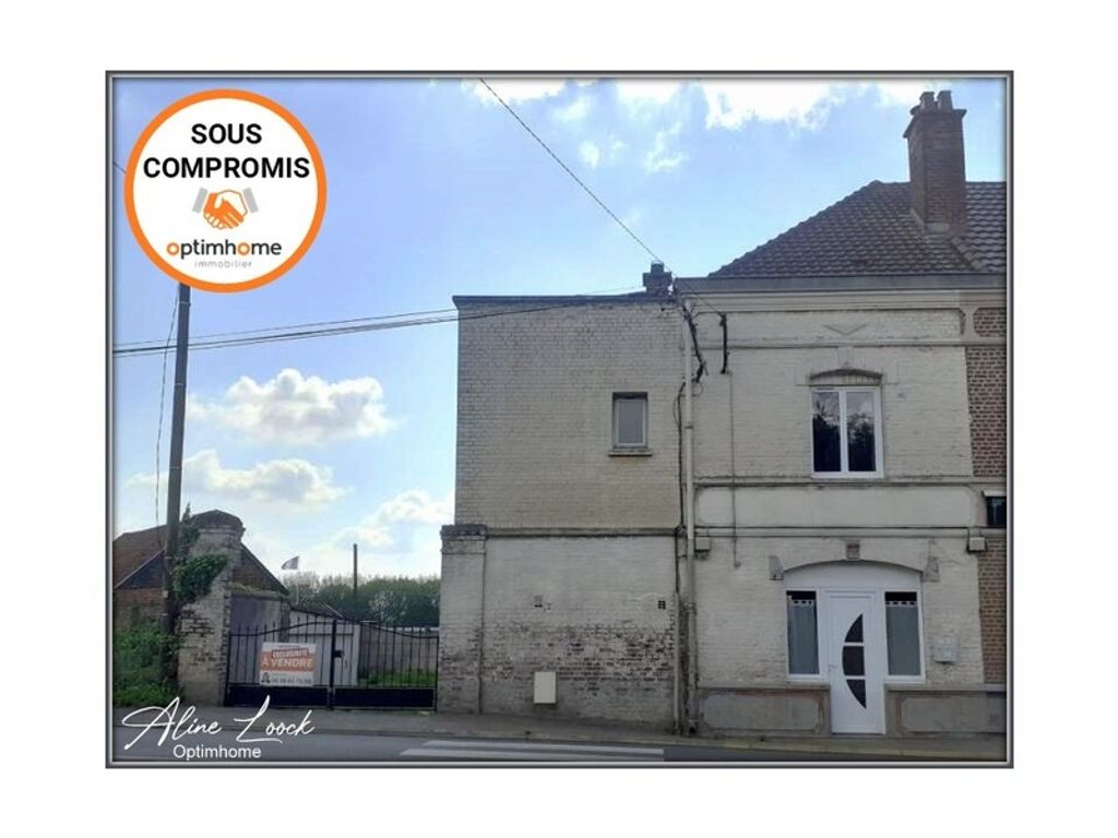 Achat maison à vendre 2 chambres 114 m² - Neuville-Saint-Vaast