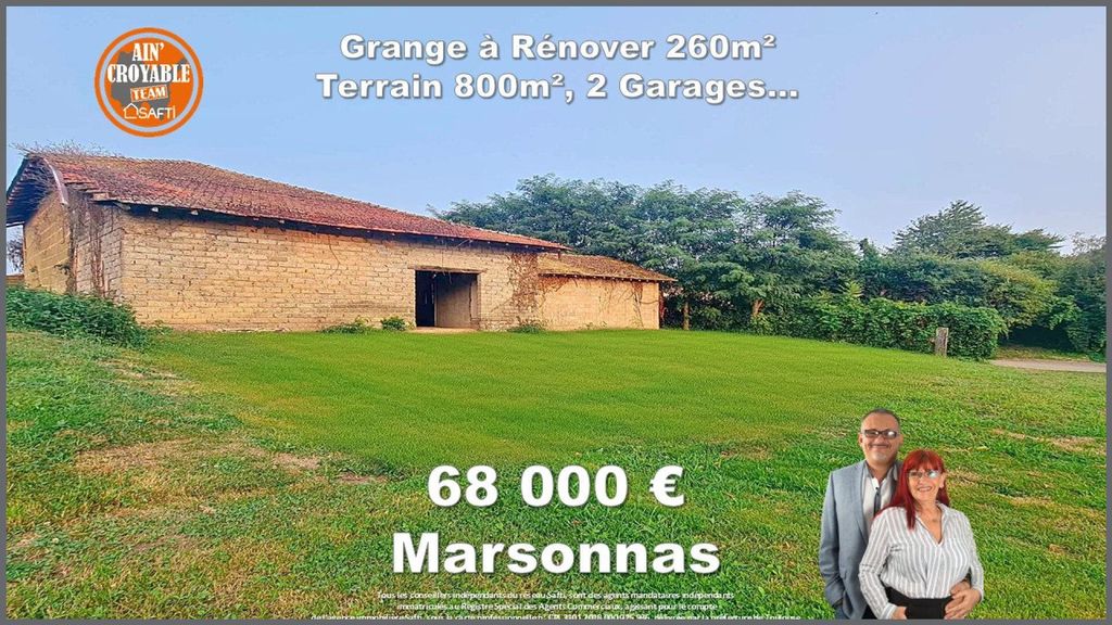 Achat maison à vendre 3 chambres 260 m² - Marsonnas