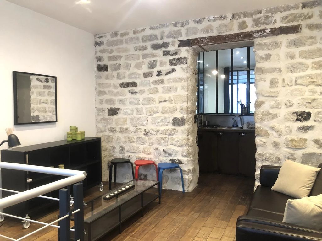 Achat loft à vendre 2 pièces 45 m² - Paris 18ème arrondissement