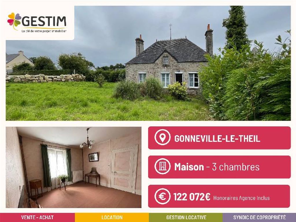 Achat maison 3 chambre(s) - Gonneville-le-Theil