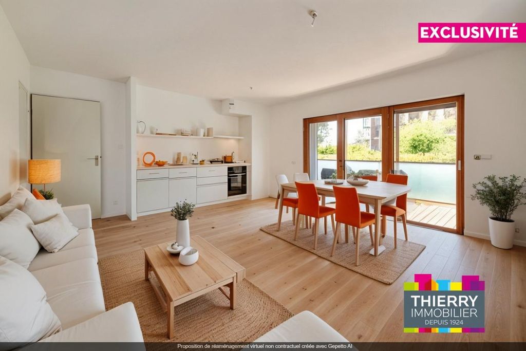 Achat appartement à vendre 3 pièces 67 m² - Carquefou