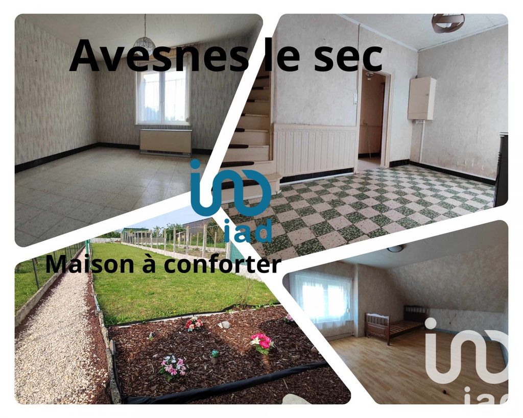 Achat maison à vendre 2 chambres 78 m² - Avesnes-le-Sec