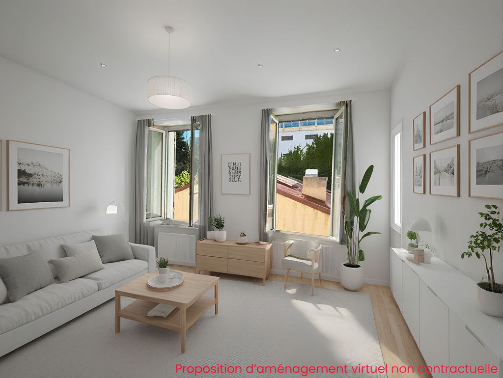 Achat appartement à vendre 2 pièces 43 m² - Marseille 3ème arrondissement