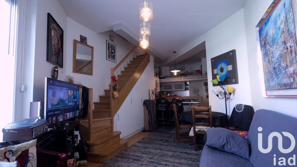 Achat loft à vendre 2 pièces 50 m² - Paris 17ème arrondissement