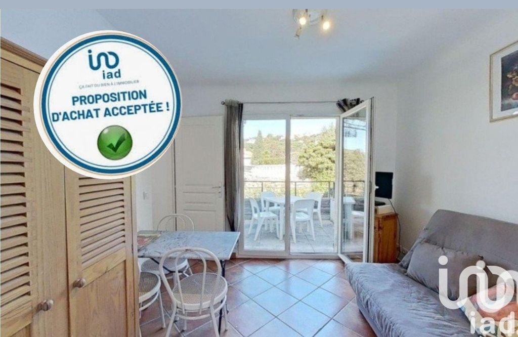 Achat appartement à vendre 2 pièces 24 m² - Roquebrune-sur-Argens