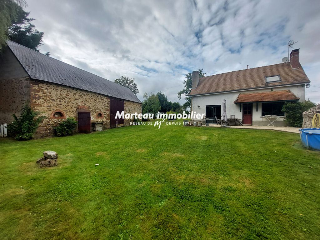 Achat maison à vendre 3 chambres 128 m² - Neuville-sur-Sarthe