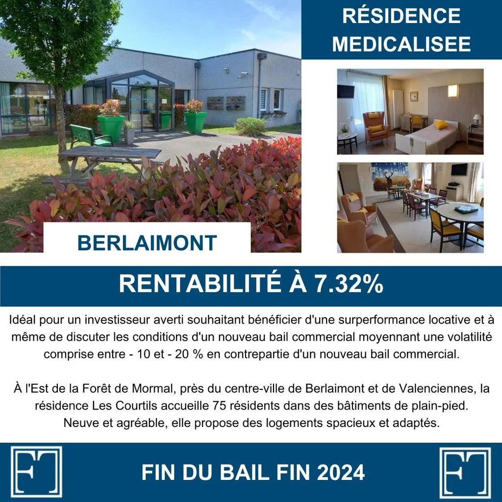 Achat appartement 1 pièce(s) Berlaimont