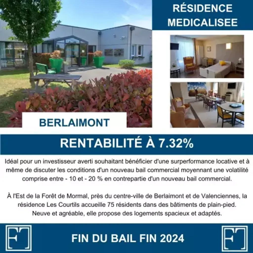 Achat studio à vendre 20 m² - Berlaimont