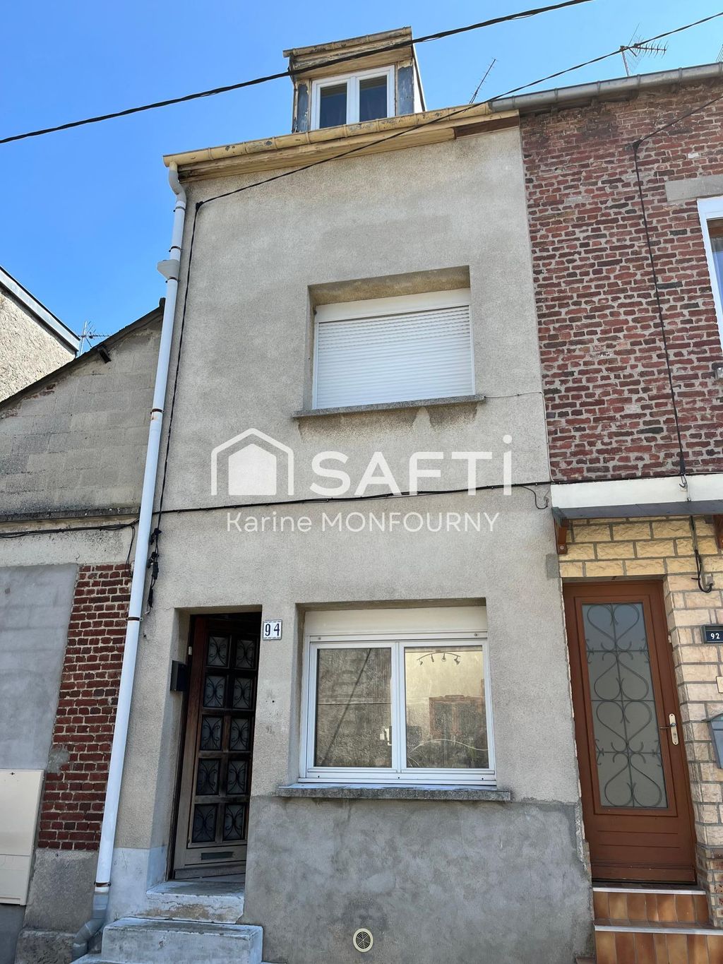 Achat maison à vendre 1 chambre 60 m² - Saint-Quentin