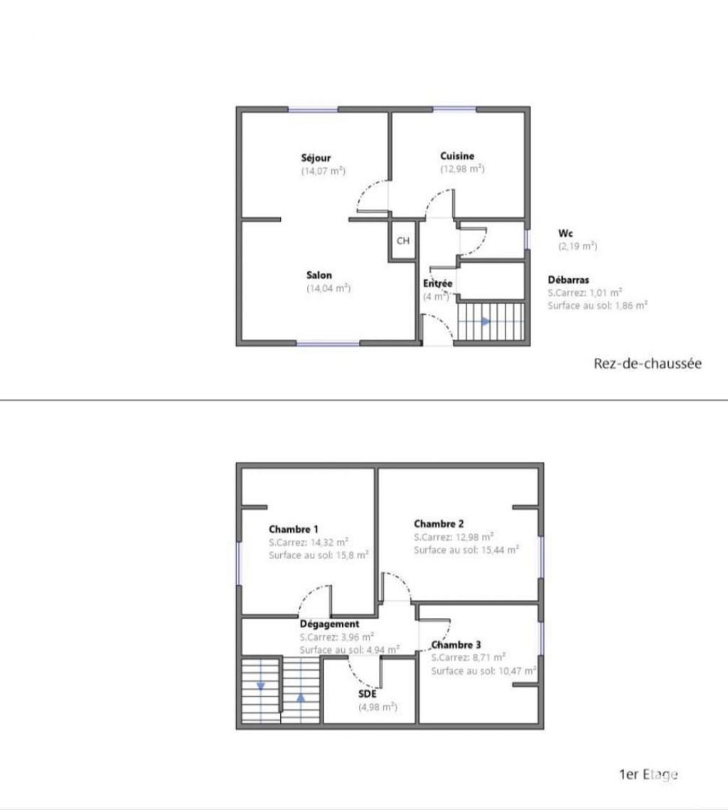 Achat maison à vendre 3 chambres 94 m² - Mitry-Mory
