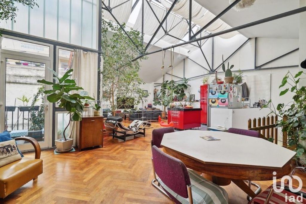Achat loft à vendre 4 pièces 149 m² - Paris 18ème arrondissement