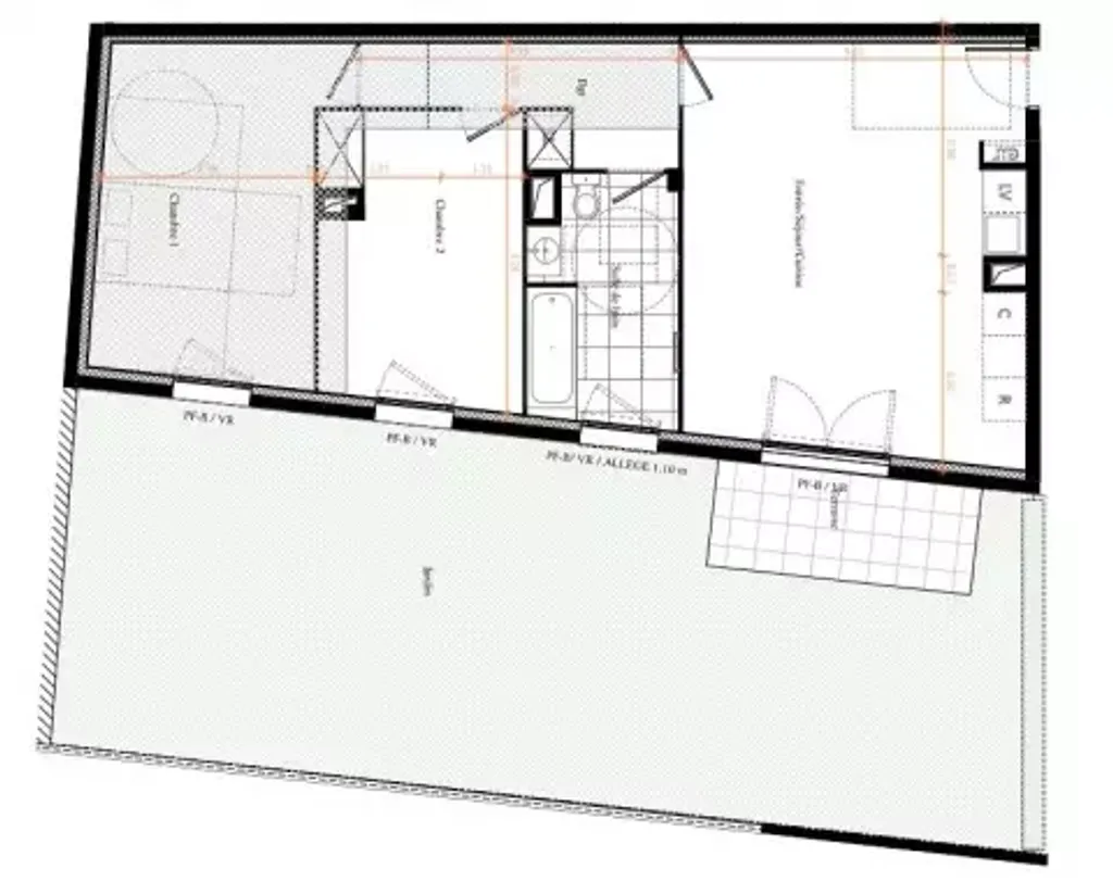 Achat appartement à vendre 3 pièces 66 m² - Valenton