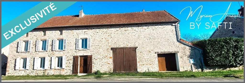 Achat maison à vendre 3 chambres 136 m² - Saint-Maurice-la-Souterraine