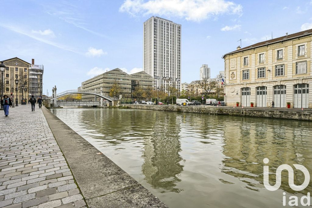 Achat appartement à vendre 2 pièces 51 m² - Paris 19ème arrondissement