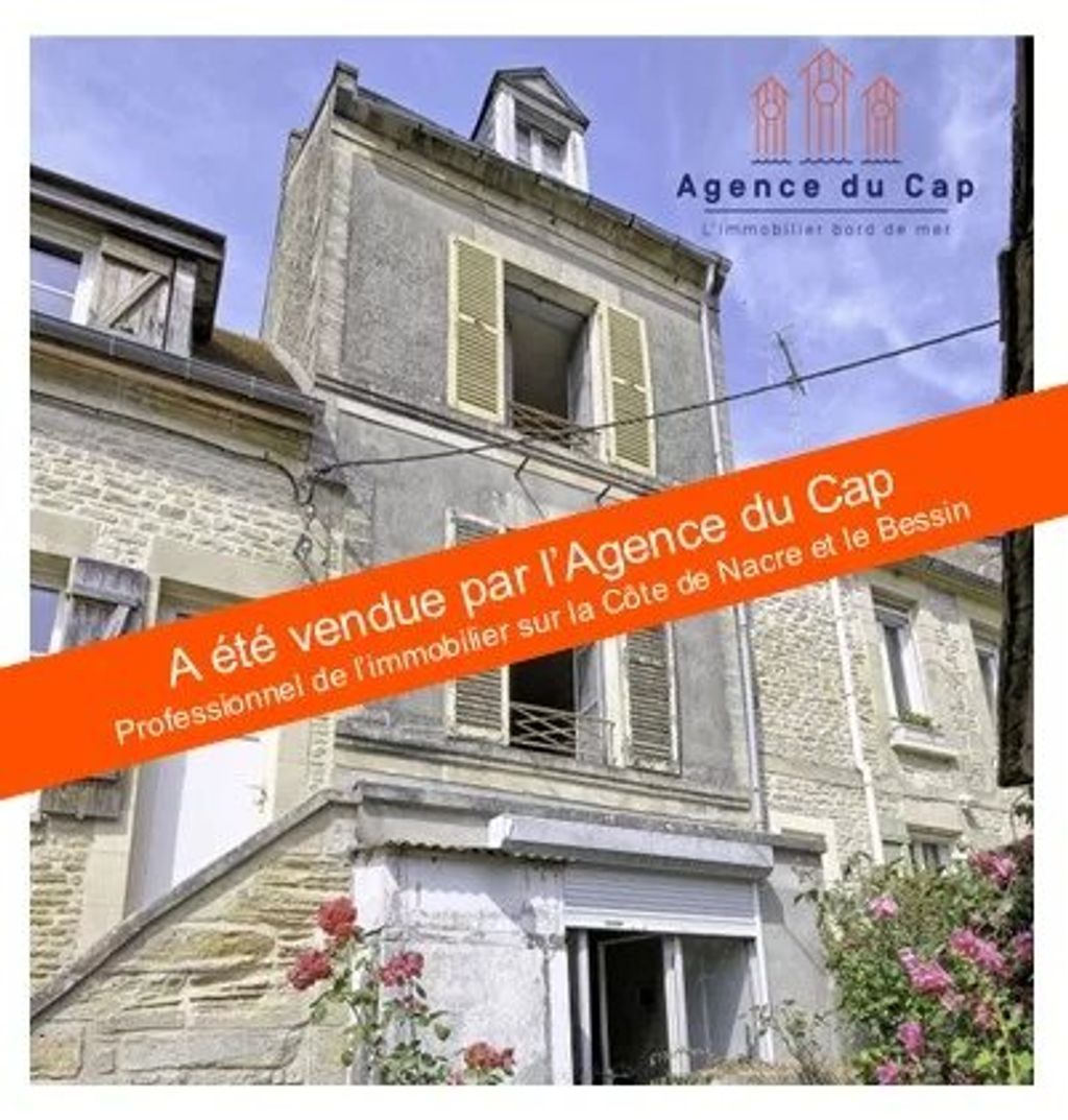 Achat maison à vendre 3 chambres 60 m² - Saint-Aubin-sur-Mer