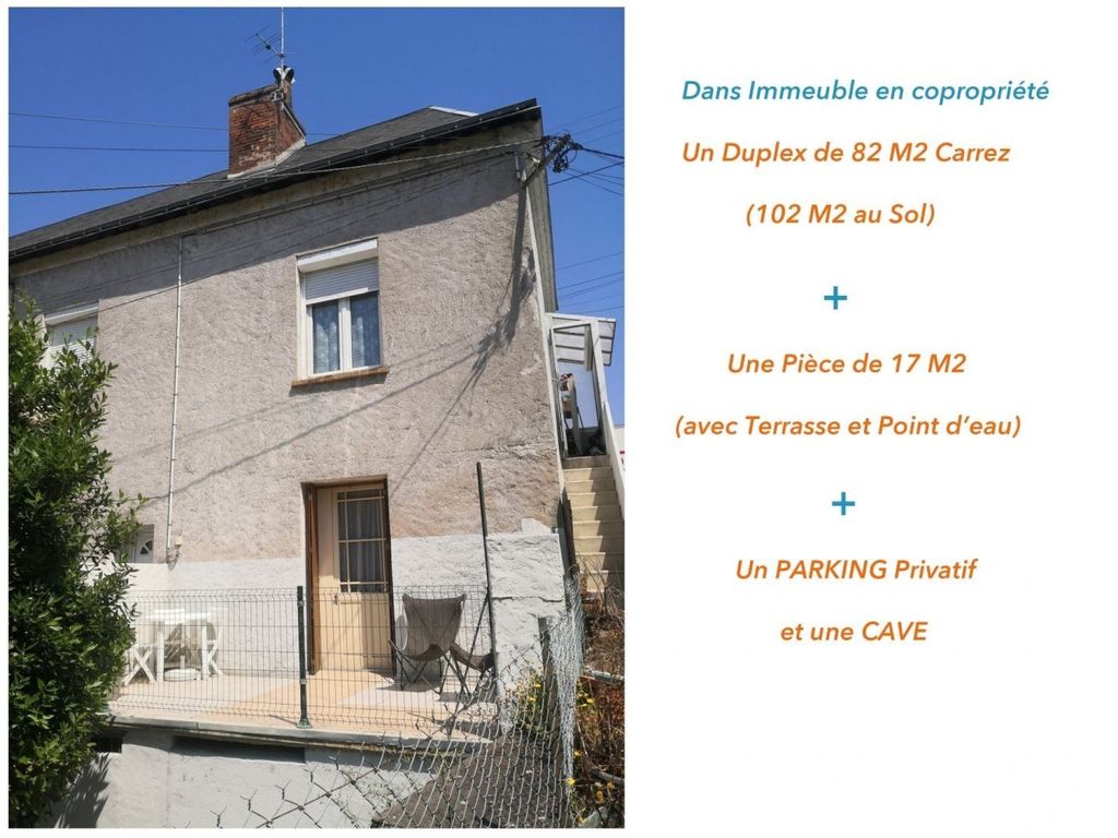 Achat maison à vendre 2 chambres 90 m² - Saint-Pierre-des-Corps