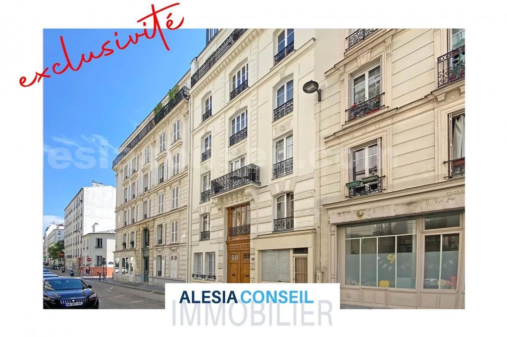 Achat appartement à vendre 2 pièces 37 m² - Paris 14ème arrondissement