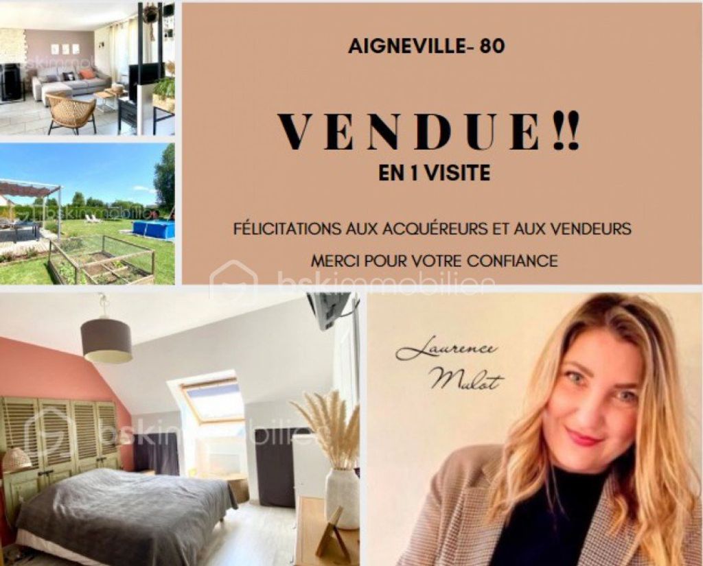 Achat maison à vendre 4 chambres 117 m² - Aigneville