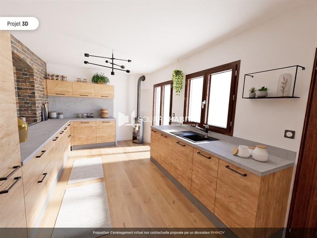 Achat maison à vendre 3 chambres 120 m² - Caudry
