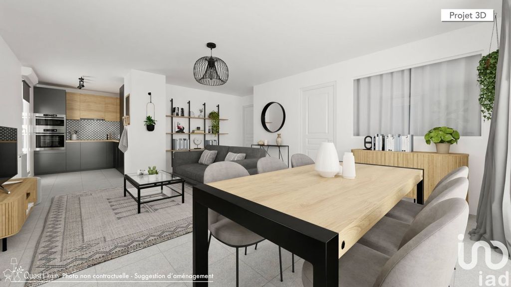 Achat appartement à vendre 4 pièces 91 m² - Lyon 8ème arrondissement