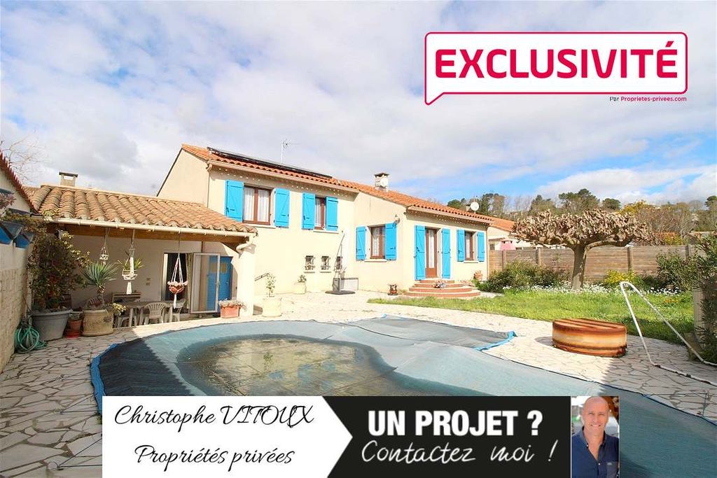 Achat maison à vendre 3 chambres 126 m² - Carcassonne