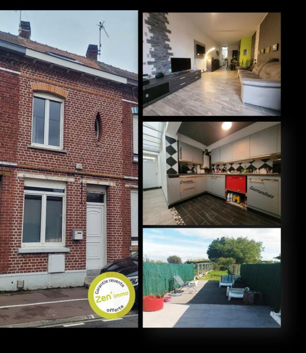 Achat maison à vendre 4 chambres 82 m² - Sainghin-en-Weppes