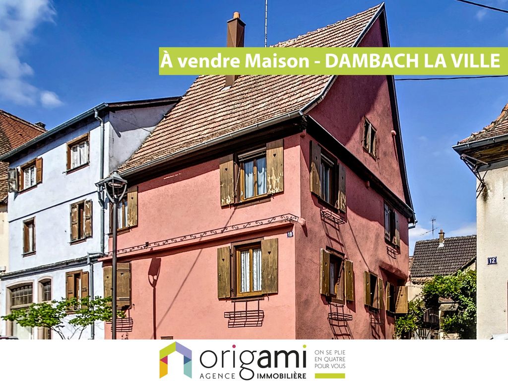 Achat maison à vendre 2 chambres 109 m² - Dambach-la-Ville