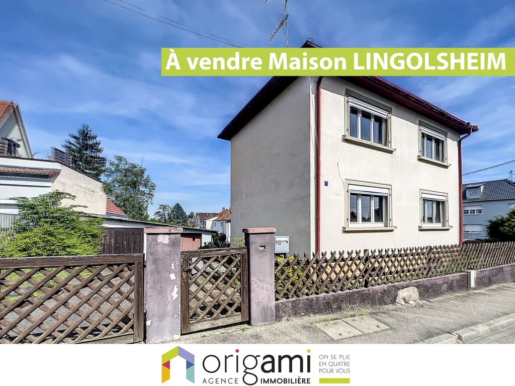 Achat maison à vendre 3 chambres 94 m² - Lingolsheim